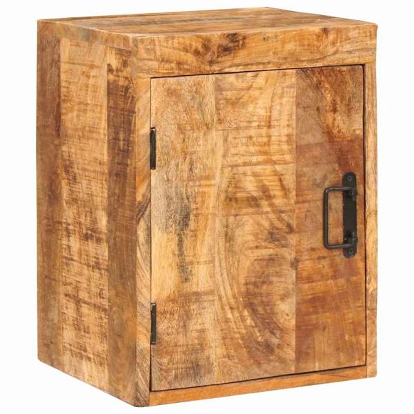Nachttisch Braun 35 x 33 x 48 cm Massives Mango-Holz