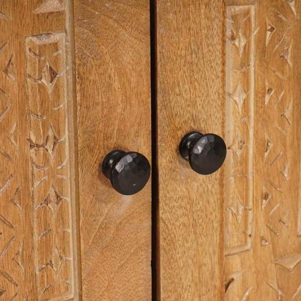 Badezimmer Schrank Wandmontiert Hellbraun 62 x 33 x 58 cm