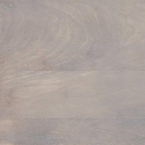 Hochboard Grau und Gold 40 x 33,5 x 110 cm Massivholz Mango