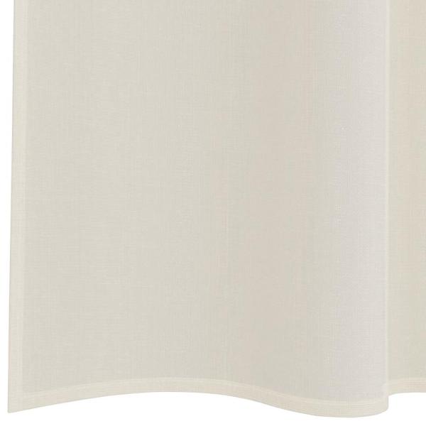 Voile Vorhänge mit Stangentaschen 2 Stk. Creme