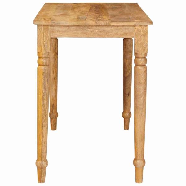 Couchtisch Braun 100 x 55 x 77 cm massives Mangoholz