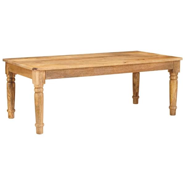 ARDEBO.de - Couchtisch Braun 100 x 55 x 40 cm massives Mangoholz