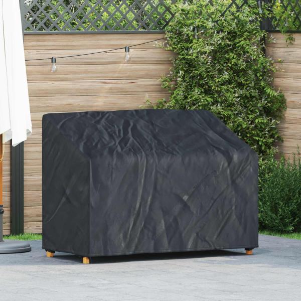 ARDEBO.de - Abdeckung für Gartenbank 134 x 70 x 65 / 94 cm 600D-Gewebe