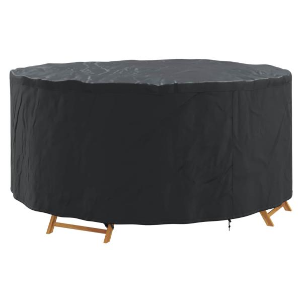 Gartenmöbelabdeckung Schwarz 200 x 200 x 105 cm 210D Stoff