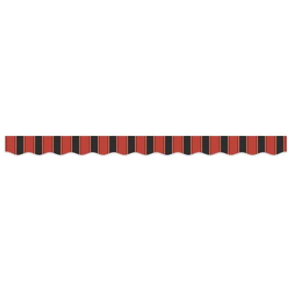 Markisenfranse Mehrfarbig 3,3 x 0,2 m Segeltuch