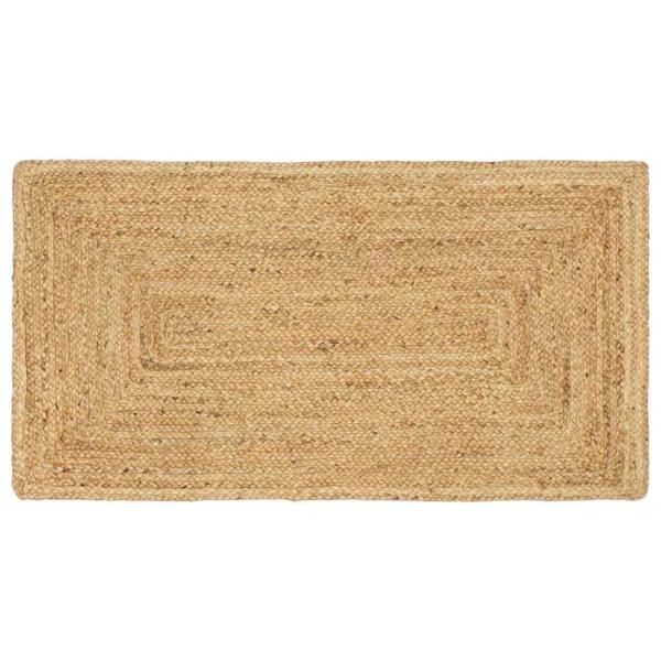 ARDEBO.de - Teppich Beige 60 x 200 cm Jute