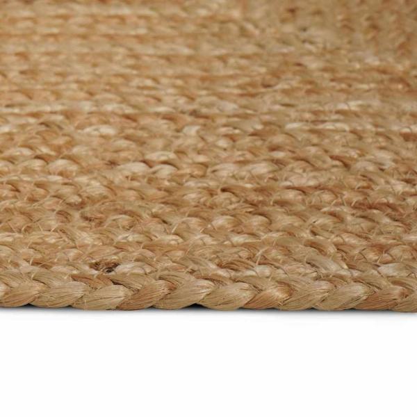 Teppich Beige 80 x 200 cm Jute