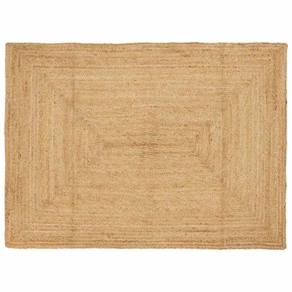 ARDEBO.de - Teppich Beige 120 x 170 cm Jute