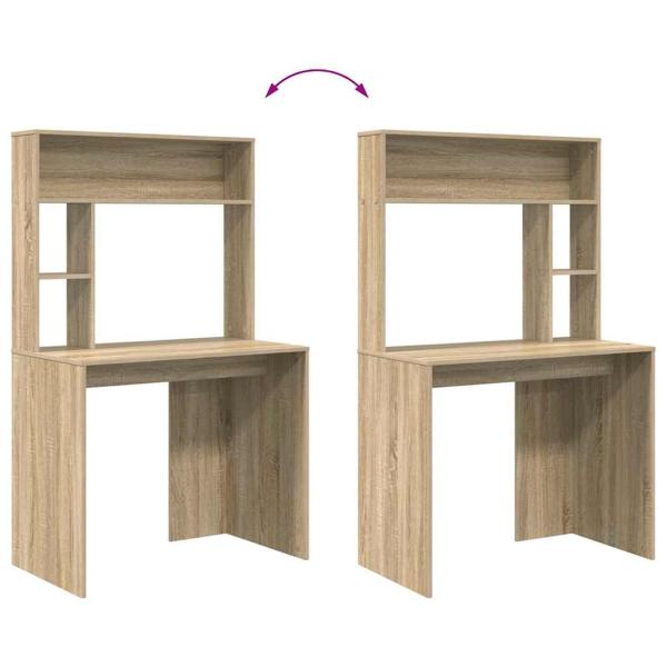 Schreibtisch Sonoma Eiche 91 x 50 x 149 cm Holzwerkstoff