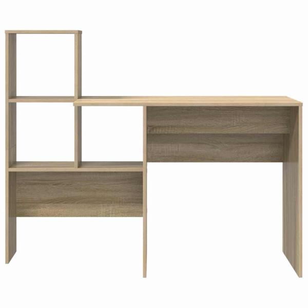 Schreibtisch Sonoma Eiche 131,5 x 50 x 106,5 cm Holzwerkstoff