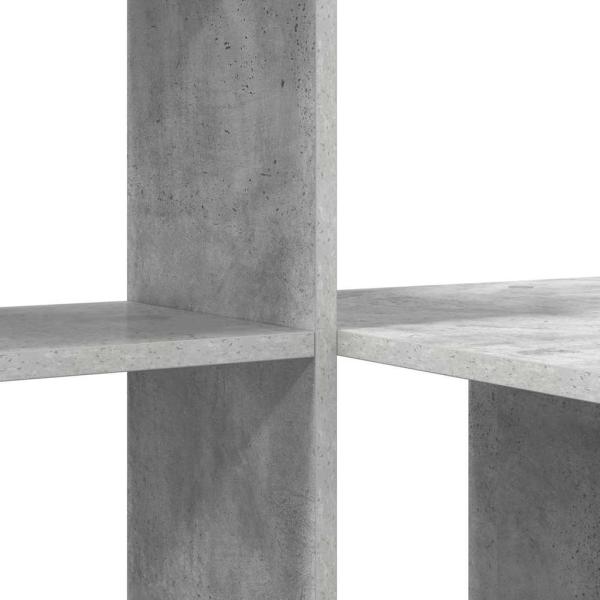 Schreibtisch Betongrau 131,5 x 50 x 106,5 cm Holzwerkstoff