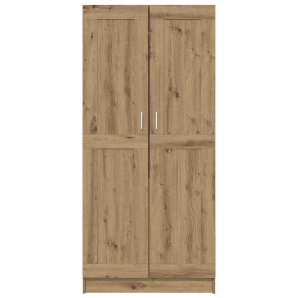 Kleiderschrank artisian oak 82,5 x 51,5 x 180 cm Holzwerkstoff
