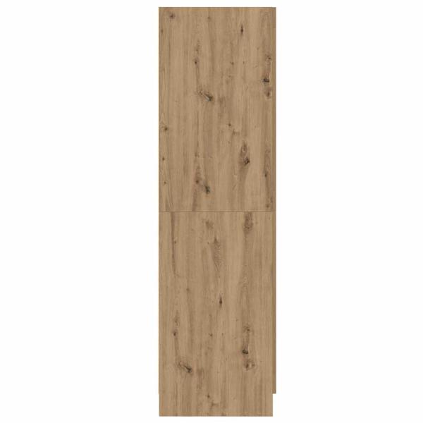 Kleiderschrank artisian oak 82,5 x 51,5 x 180 cm Holzwerkstoff