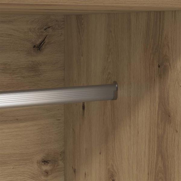 Kleiderschrank artisian oak 82,5 x 51,5 x 180 cm Holzwerkstoff