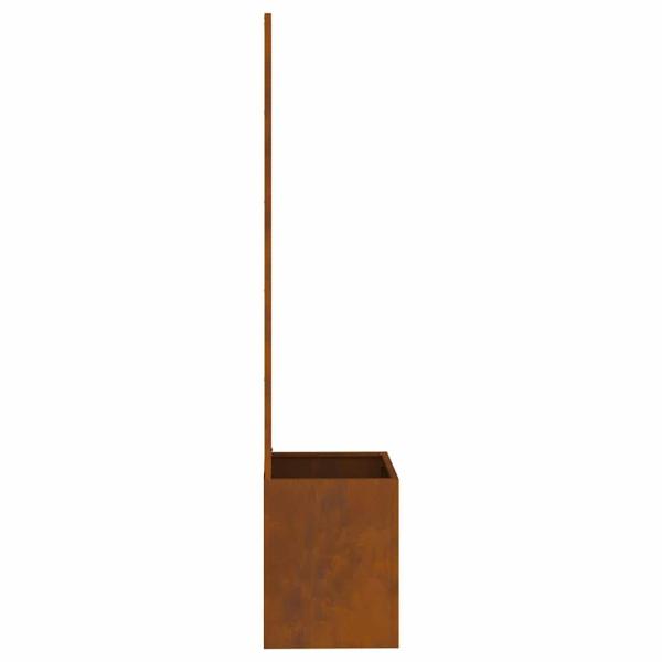 Garten Sichtschutz-Leinwand Rostig 50 x 140 cm