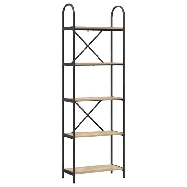 Regal Sonoma Eiche 60 x 30 x 183 cm Holzwerkstoff