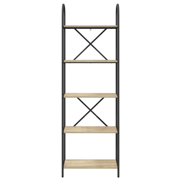 Regal Sonoma Eiche 60 x 30 x 183 cm Holzwerkstoff