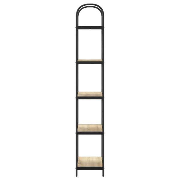 Regal Sonoma Eiche 60 x 30 x 183 cm Holzwerkstoff