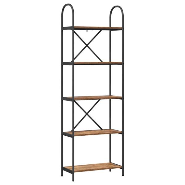 Regal Altholz 60 x 30 x 183 cm Holzwerkstoff