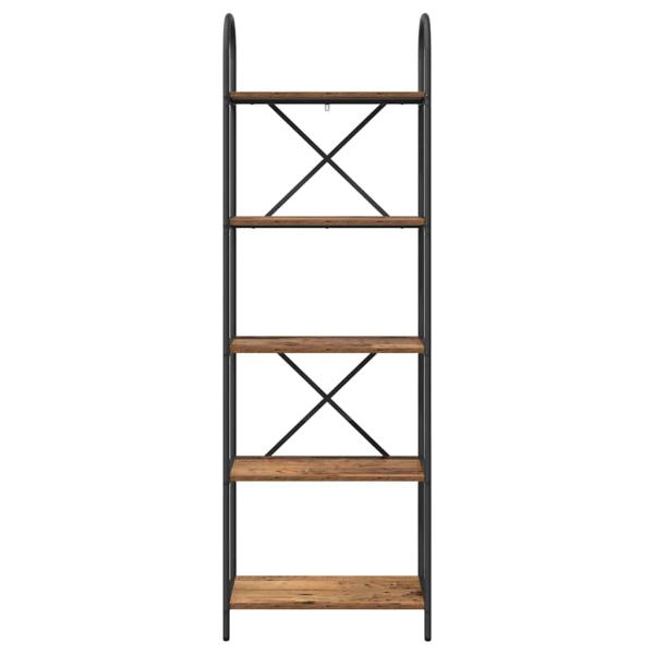 Regal Altholz 60 x 30 x 183 cm Holzwerkstoff