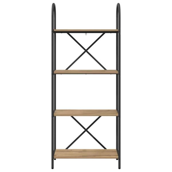 Regal Eiche handwerklich 60 x 30 x 146 cm Holzwerkstoff