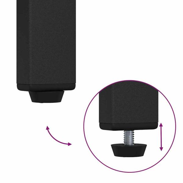 Kleiderständer mit Regal Eiche handwerklich 75 x 34 x 184 cm