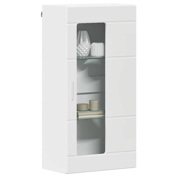 Wandmontierter Schrank Weiß 55 x 29 x 100 cm Holzwerkstoff