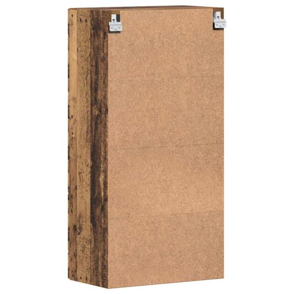 Wandmontierter Schrank Altholz 55 x 29 x 100 cm Holzwerkstoff
