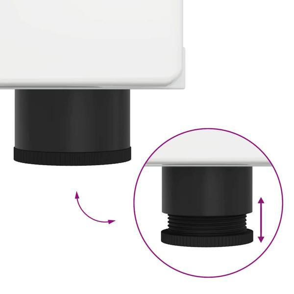 TV-Schränk Hochglanz-Weiß 150 x 39 x 30 cm Holzwerkstoff