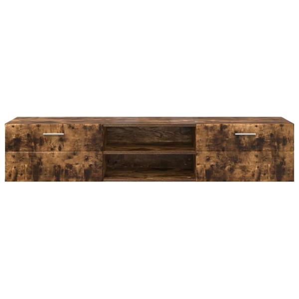 TV-Schränk Räuchereiche 150 x 39 x 30 cm Holzwerkstoff