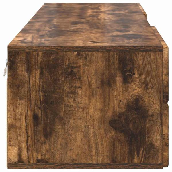 TV-Schränk Räuchereiche 150 x 39 x 30 cm Holzwerkstoff