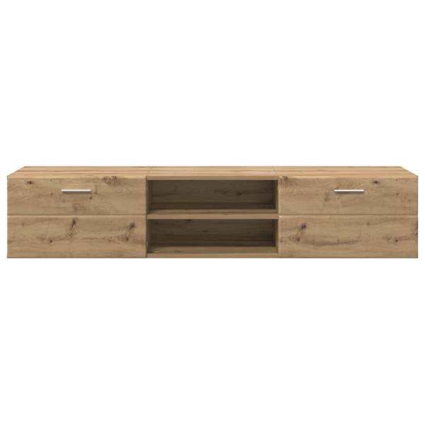 TV-Schränk Eiche handwerklich 150 x 39 x 30 cm Holzwerkstoff