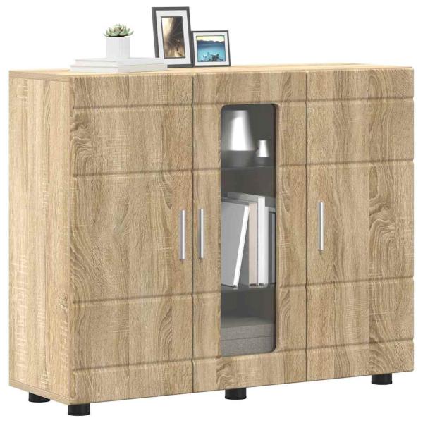 Sideboard mit Tür Sonoma Eiche 55.5 x 29 x 100 cm Holzwerkstoff