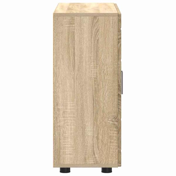 Sideboard mit Tür Sonoma Eiche 55.5 x 29 x 100 cm Holzwerkstoff