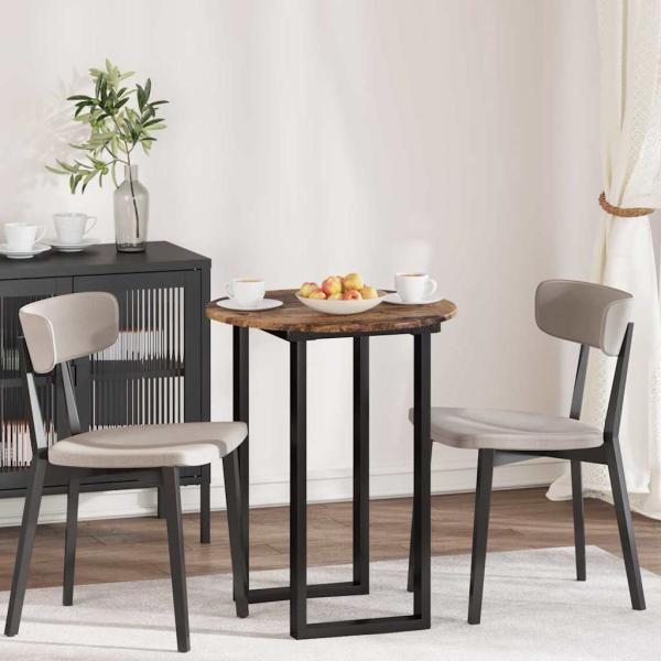 ARDEBO.de - Tischplatte Altholz 60 x 60 x 1.5 cm Holzwerkstoff