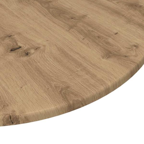 Tischplatte Eiche handwerklich 60 x 60 x 1.5 cm Holzwerkstoff