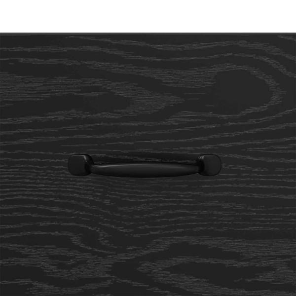 Nachttisch Schwarze Eiche 40 x 35 x 47,5 cm Holzwerkstoff