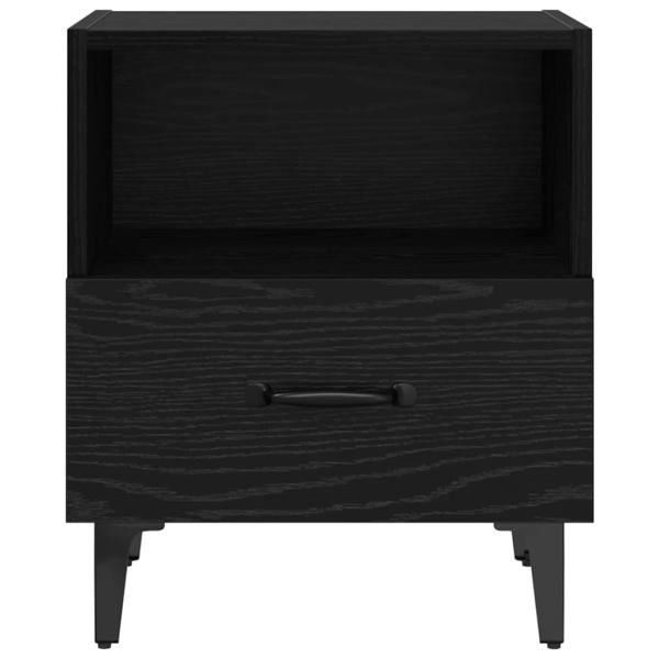 Nachttisch Schwarze Eiche 40 x 35 x 47,5 cm Holzwerkstoff