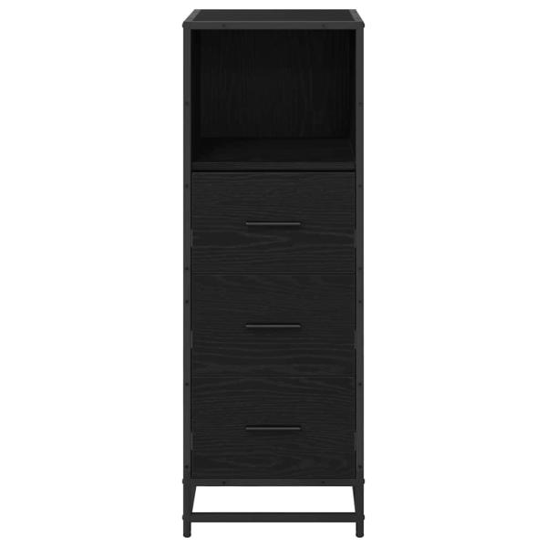 Badezimmer Schrank Schwarze Eiche 35 x 37,5 x 100 cm