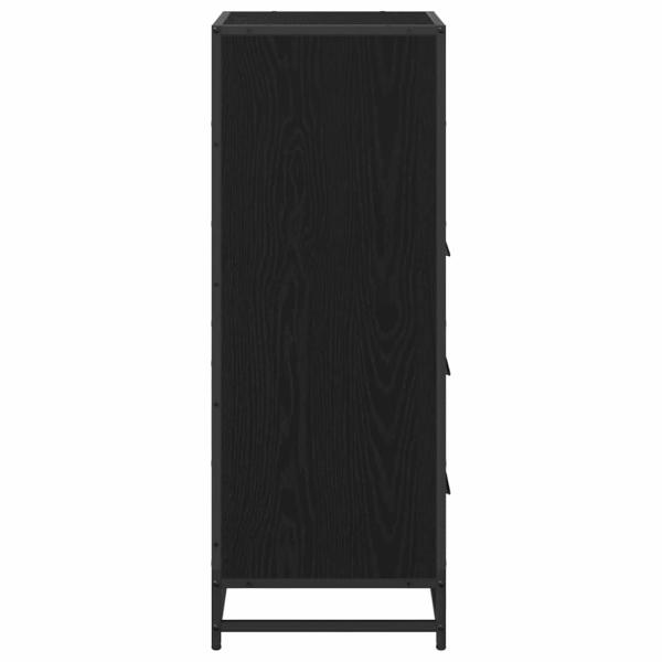 Badezimmer Schrank Schwarze Eiche 35 x 37,5 x 100 cm