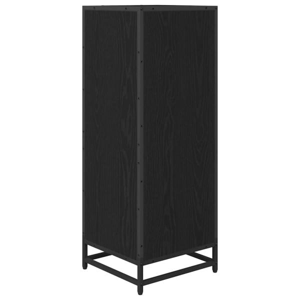 Badezimmer Schrank Schwarze Eiche 35 x 37,5 x 100 cm