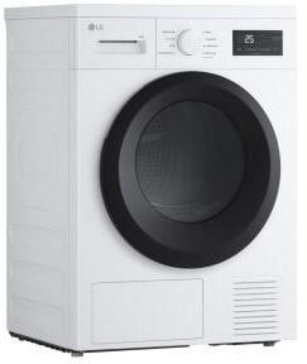 LG RT80B2 8kg EEK: D Wärmepumpentrockner, 60 cm breit, Restzeitanzeige, Kindersicherung, Automatikprogramme, weiß