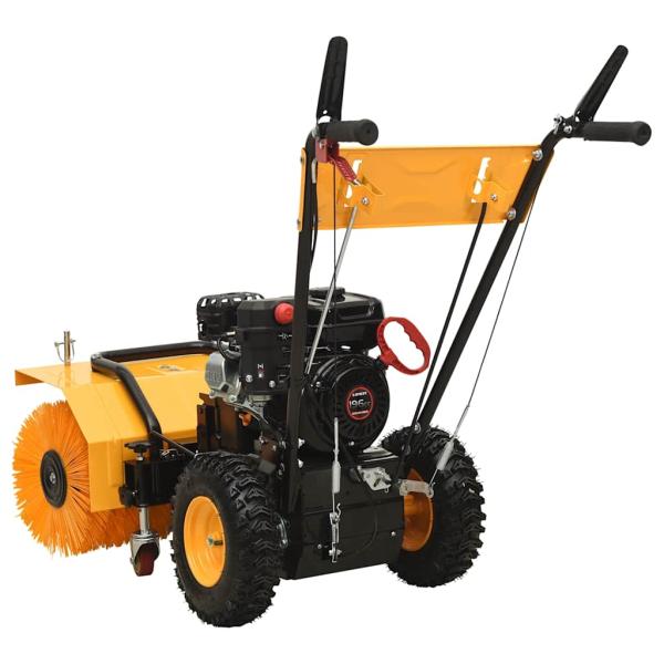 2-in-1 Schneefräse und Kehrmaschine Benzinbetrieben 6,5PS