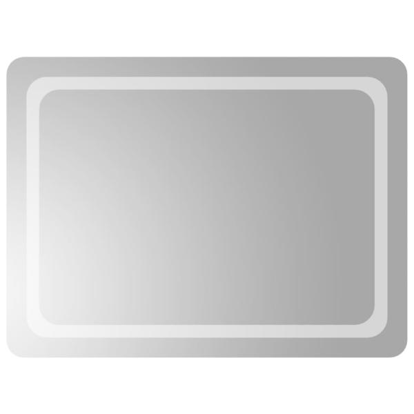 LED-Badspiegel 80x60 cm