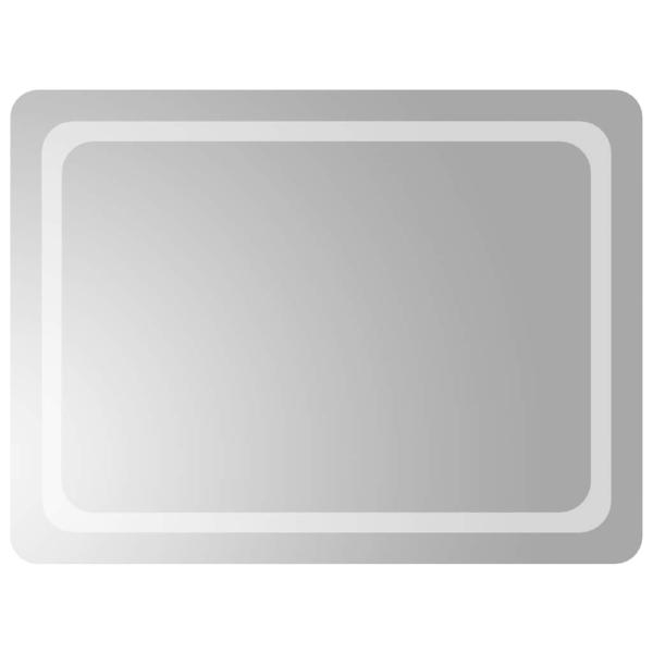 LED-Badspiegel 80x60 cm