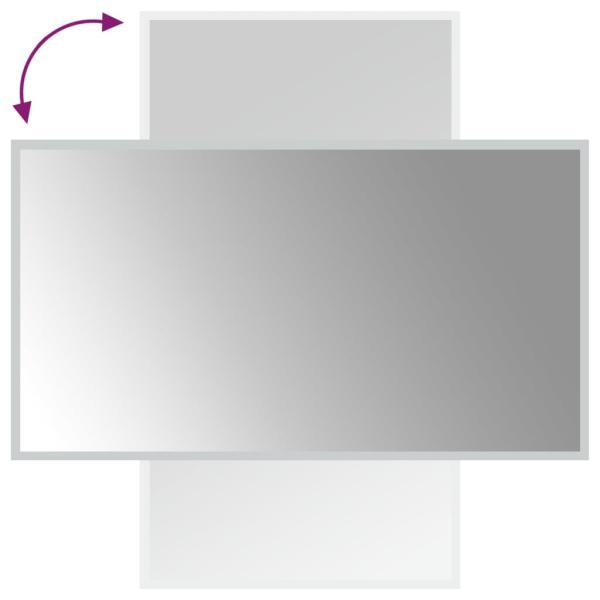 LED-Badspiegel 50x90 cm