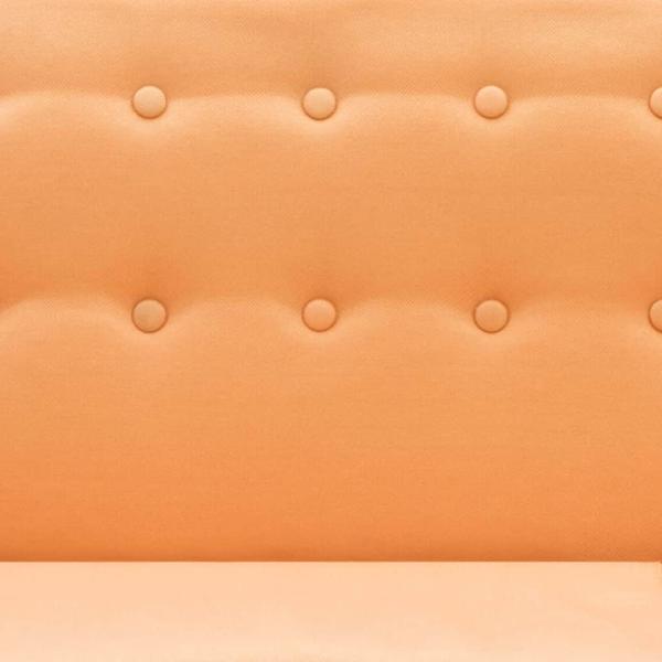 Sofa L-Form Stoff 171,5x138x81,5 cm Orange