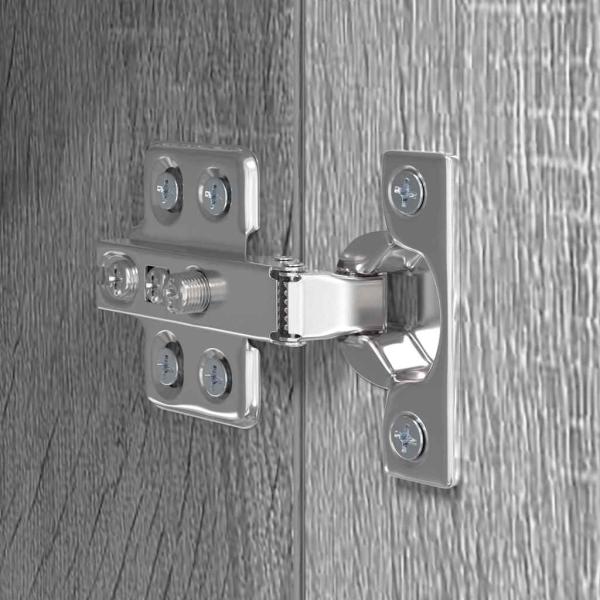 10-tlg. TV-Schrank-Set Grau Sonoma Holzwerkstoff