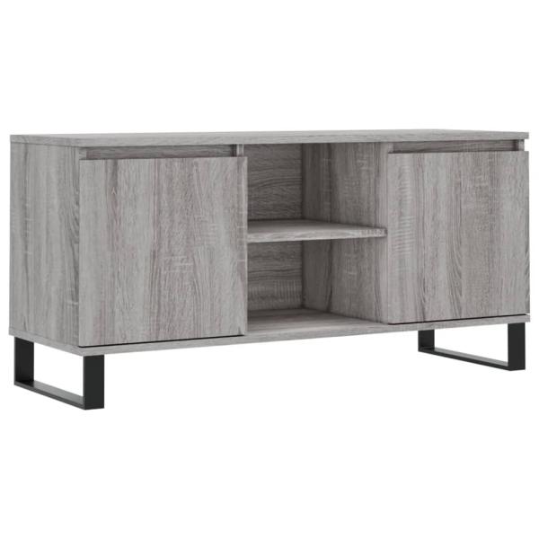 TV-Schrank Grau Sonoma 104x35x50 cm Holzwerkstoff