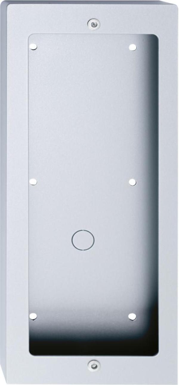 ARDEBO.de Bticino (A00072) 3-moduliger AP-Kasten mit Aufbauhöhe 32 mm, 1-reihig, Farbe: Allmetal